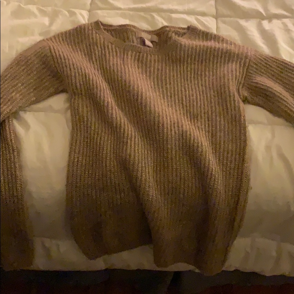 Cream sweater